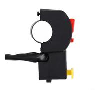 Right Handle Bar Kill Switch Electric Assembly for Off-Road Motorcycle Brake Cables, High Universality Fitment, ABS Plastic Construction