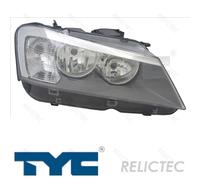 RIGHT HEADLIGHT FOR LHD EUROPE EDITION 20-12847-05-2 TYC I