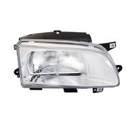 Right Headlight Compatible With Citroen Berlingo M 1996 1997 1998 1999 2000 2001 2002 VP1159P Headlamp Passenger Side Headlights Headlight Assembly Projector Front Car Light Lamp Chrome LHD