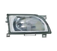 Right Headlight Compatible With Ford Transit 1991 1992 1993 1994 1995 1996 1997 1998 1999 2000 VP1039P Headlamp Passenger Side Headlights Assembly Projector Front Light Car Lamp Chrome LHD