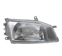 Right Headlight Compatible With Toyota Hiace IV 1995 1996 1997 1998 1999 2000 2001 2002 2003 2004 2005 2006 VP1196P Headlamp Passenger Side Headlights Assembly Projector Front Light Chrome LHD