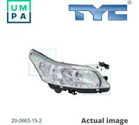 RIGHT HEADLIGHT FOR CITROËN C4/PALLAS KFU 1.4L NFU 1.6L RFN/RFJ/RHR/RFK/RHF