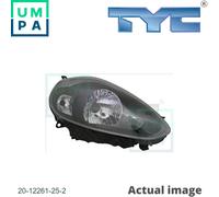 RIGHT HEADLIGHT FOR FIAT PUNTO/EVO/PURE ABARTH PUNTO 350A1.000 199A7.000 1.4L