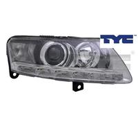 TYC Headlights 20-12427-16-9 Right D3S, LED, H7 for right-hand traffic AUDI: A6 C6 Saloon, A6 C6 Avant