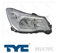 Right Headlight for Subaru:FORESTER 84001-SG020 84001SG020 84001SG021