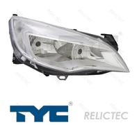 LEFT HAND DRIVE EUROPE EDITION HEADLIGHT 20-12189-05-2 TYC