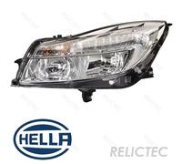 Right Front Headlight H7-H1 For Opel INSIGNIA 2009 And Later Hella