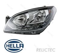 HELLA Halogen-Headlight - right - for e.g. Sk (NON UK, RH traffic) 1EL012643-021