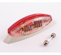 Right Hella Red And White Clear Side End Marker Lamps Lights Caravan Motorhome