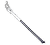 Right Kickstand for 20 Inch Folding Bikes Designed for Dahon 406 S20 P9 P10 and Similar Folding Bicycles 10mm Mounting Diameter (Silver)