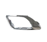 Right Left Fog Headlight Frame Fog Protector Grill For Renault For Fluence 2013-2016 Chrome 261A32113R 261A23821R Fog Light Grille Cover(Left chrome)