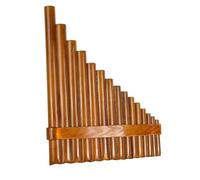 Right Left Hand A 15 Pipes Natural Pan Flute G Key With Soft Bag(Type2)