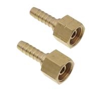 Right Left Hand M10-16 G1/4 3/8 4-10mm Hose Barb Brass Union Fitting Oxygen Acetylene Gauge Pressure Relief Valve Steel Cylinder(Right Hand Thread,M12X1.25MM TO 5MM_FEMALE TO BARB)