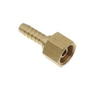 Right Left Hand M10-16 G1/4 3/8 4-10mm Hose Barb Brass Union Fitting Oxygen Acetylene Gauge Pressure Relief Valve Steel Cylinder(1l4 BSP to 8mm)