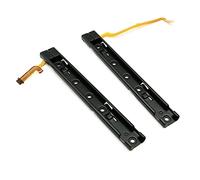 Right Left Slider Rail with Flex Cable,Left Right Slide Rail Slider Bracket with Sensor Flex Cable Fix Repart Part Replacement for Nintendo Switch Console Slide Bar