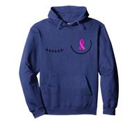 Right mastectomy scar breast cancer survivor Pullover Hoodie