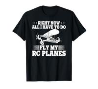 Right Now All I Want is Sky Time with My RC Planes T-Shirt