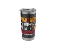 Right Now I'd Be At The Shooting Sporting Clay Shooting Stainless Steel Insulated Tumbler