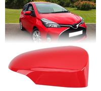 Right O/S Driver Side Red Door Wing Rearview Mirror Cover Cap Casing Housing For Toyota Yaris 2012 2013 2014 2015 2016 2017 2018 2019 UK