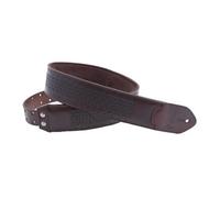 Right On Straps Leathercraft Granada Guitar Strap (Brown)