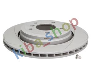 RIGHT OR LEFT BRAKE DISC 1PCS ATE POWERDISC VENTILATED CUT REAR L/R OUTER