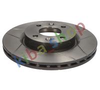 Front Brake Discs 2 Pieces Pair 259mm Vented Carbon Groove Brembo Max 09.5802.76
