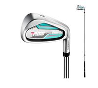 Right or Left Hand Golf Iron Set, #7 Club with Carbon Steel Shaft, Perfect Practice Tool for Adults, Improve Your Swing With This Durable Training Aid for Men and Women
