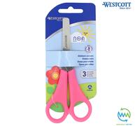 RIGHT or LEFT HANDED Childrens Scissors BLUNT SAFETY TIP School Kids WESTCOTT UK