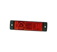 Right OS Left NS Side Marker Light Lamp Indicator 12V Red Hella 2TM 008 645-921