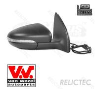 Right Outside Mirror Wing VW:GOLF VI 6 5K0857508AD9B9 5K0857538A 5K0857538A9B9