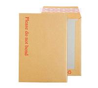 Right Pack Envelopes A4 500PCS | Padded Envelopes 324mm x 229mm | A4 C4 Manilla Hard Board Backed Envelopes | Do Not Bend Envelopes | Self Seal Envelopes