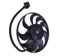 Right Radiator Cooling Fan Motor With For Bracket 1C0959455C Compatible With VW For Jetta 1999-2002 2003 2004 2005 2006 2007 2008 2009 Car Radiator Cooling Fans