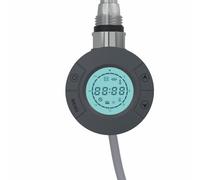 Right Radiators 250W Thermostatic Dual Fuel Towel Rail Radiator Electric Heating Element Lcd Display Anthracite