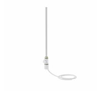 Right Radiators 250W White Dual Fuel Electric Heating Element & Cover & T Piece With End Plug