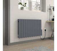 Right Radiators Electric Oil Filled Radiator Wifi Timer Portable Wall Mounted Thermostat Heater Anthracite 2000W