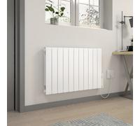 Right Radiators Electric Oil Filled Radiator Wifi Timer Portable Wall Mounted Thermostat Heater White 2000W