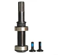 Right Side Drive Crankset 170mm Chromoly Construction 8T Tooth Spindle and Central Bottom Bracket System (2-Piece Set)