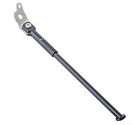 Right Side Kickstand for 20 Inch Folding For, Aluminium Alloy For Bike Prop with Quick Release Mount 10mm, Non Slip Parking Support Compatible With For 451, Stainless Steel(Black)