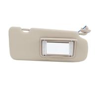 Right Side Sun Visor for CR-V 2017-2022, Beige Car Sun Visor Built in Makeup Mirror, Sun Visor for Car, UV Protection, for CR-V 2017-2022, OE: 83280 TLY H11ZB