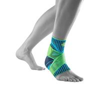 BAUERFEIND, 1 Unisex Ankle Support for Sports, Right Ankle Brace, For Ball Sports, Physical Activities, Stabilization, With Level Strap System, Size: XS, Rivera, 11419401260610