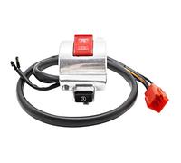 Right Start Stop Kill Control Switch Button for Honda VTX1300 VTX1300C/VTX1300R/VTX1300S/VTX1300T 2003-2009, OEM# 35013-MEA-672 35130-MEM-672
