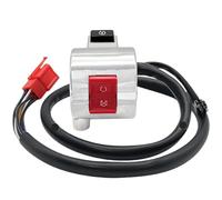 Right Start Stop Kill Control Switch Compatible With Motorcycle Models VTX1800 1800 C F N R S T 2002 2008 For Part Number 35130-MCV-N22 35013-MCH-020 35130-MCH-F13