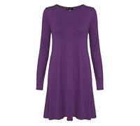 Right Style Elum® Women's Plain Dress Purple