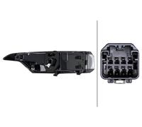 HELLA 2SD 015 019-121 Rearlight - LED - Outer section - for e.g. PEUGEOT 308 III (FB_, FH_, FP_, F3_) - ECE - for right-hand traffic/for left-hand traffic - right