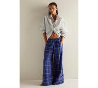 Right Time House Pant at Free People in Navy Combo, Size: Large - female