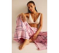 Right Time House Pant at Free People in Pink Combo, Size: Large - female