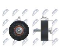 Right V-Ribbed Belt Deflection Guide Pulley Fits FORD Ka MAZDA 95-14 1072321