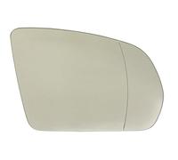Right Wing Mirror Glass for Benz GLB 2020,GLC W253 2016-2020, Heated Car Rearview Mirror Glass Replacement, with ABS Support Plate Door Mirror, White Glass