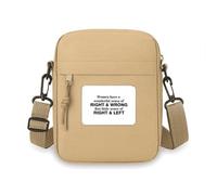 Right Wrong Left Right Drive Crossbody Bag Cell Phone Purses Handbag Shoulder Mini Bag