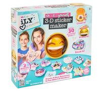rightclick 3D Sticker Maker Machine for Kids - DIY Sticker Maker Kit, Reusable Stickers Book, Cute 3D Stickers, Arts & Crafts Kid Craft Set, Kids Activities Gift, Ages 6-10